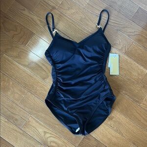 MICHAEL Michael Kors Black One Piece Swimsuit